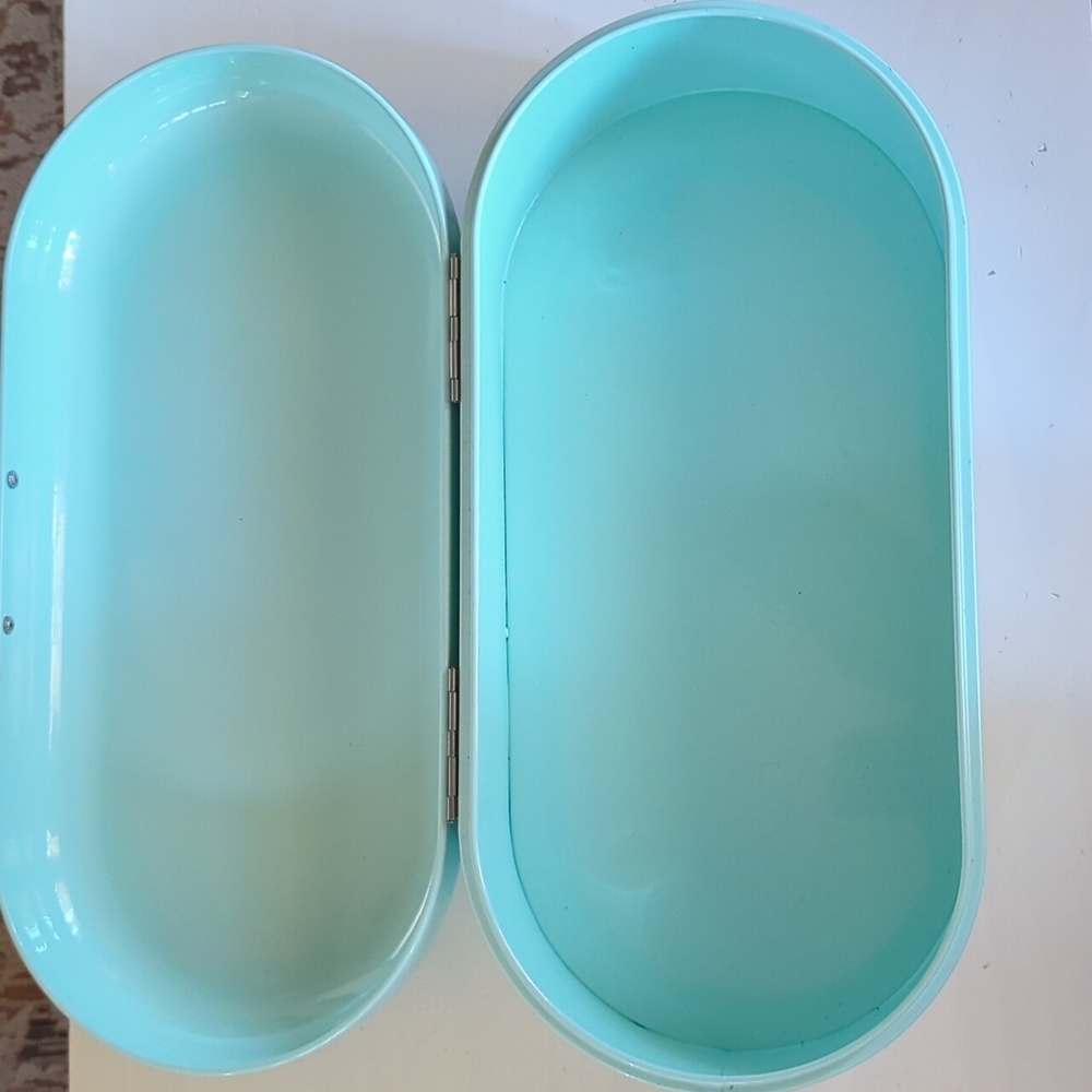 The Spring Shop Bread Chip Aqua Blue Storage Container - Picture 4 of 7